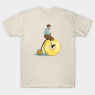 High wheeler Donut bike T-Shirt